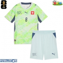 Sveits Remo Freuler #8 Bortedraktsett Barn VM 2026 Kortermet (+ Korte bukser)